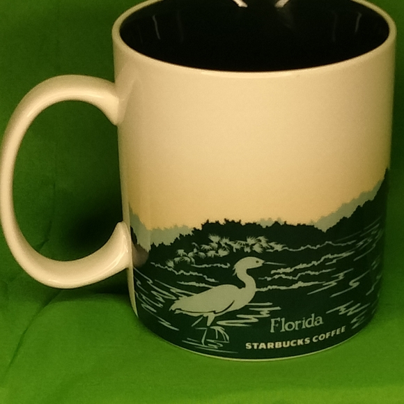 Starbucks Coffee Florida Alligator 16 Oz Collectors Ceramic Cup Mug - Picture 5 of 5